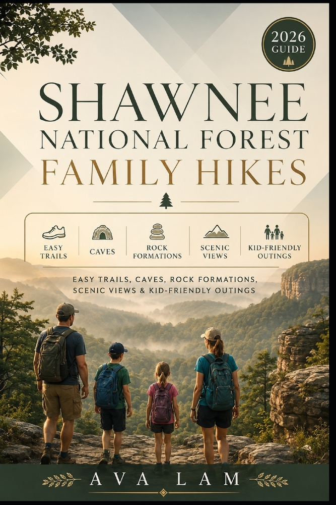 Shawnee National Forest Family Hikes: Easy Trails, Caves, Rock Formations, Scenic Views & Kid-Friendly Outings cover