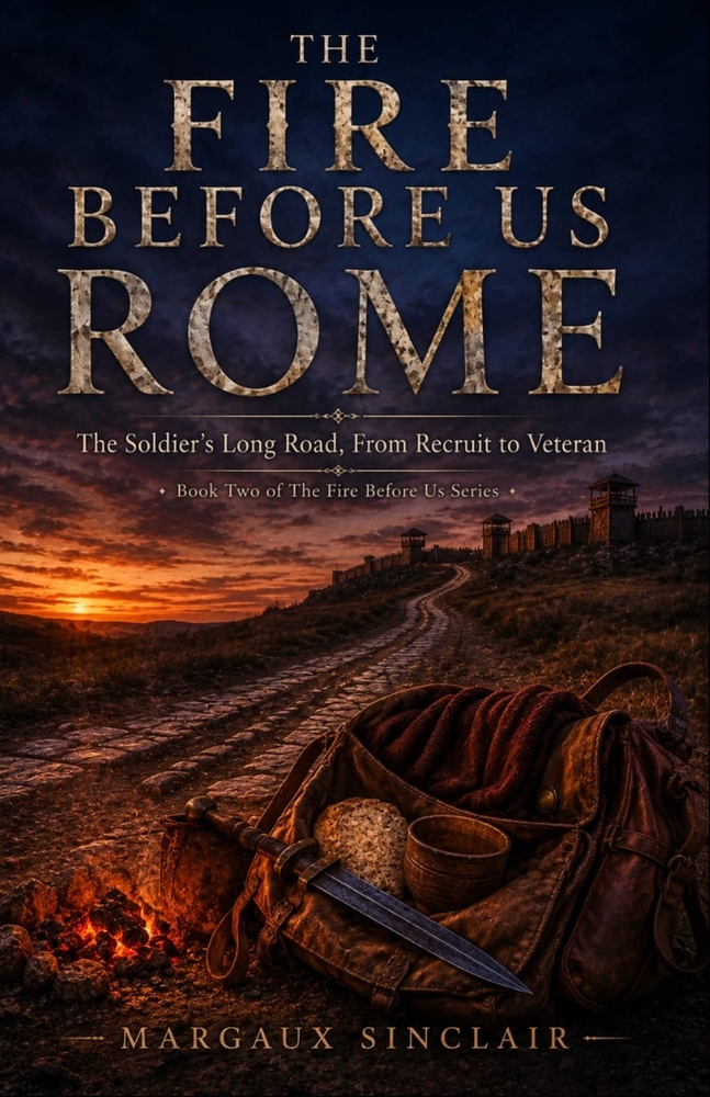 The Fire Before Us: ROME: Offerings, Feasts, and the Table That Never Emptied Book Three of The Fire Before Us Series cover