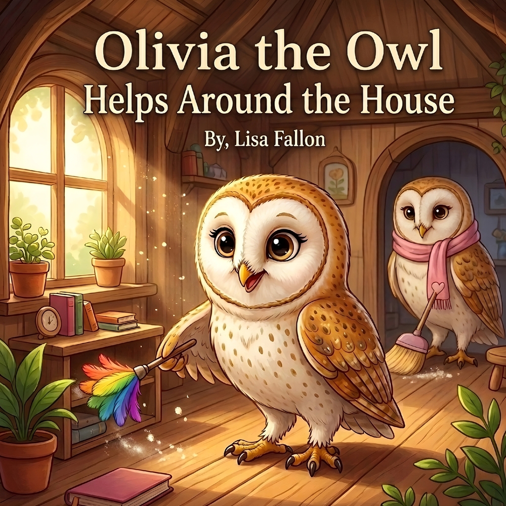 Olivia the Owl Helps Around the House cover