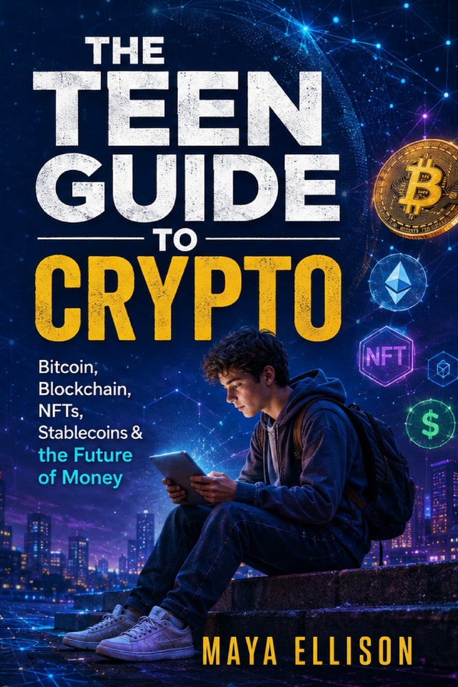 The Teen Guide to Crypto: Bitcoin, Blockchain, NFTs, Stablecoins & the Future of Money cover