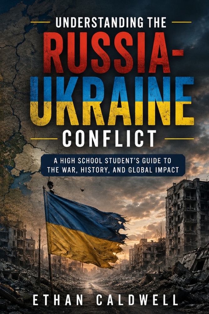 Understanding the Russia-Ukraine Conflict: A High School Student's Guide to the War, History, and Global Impact cover