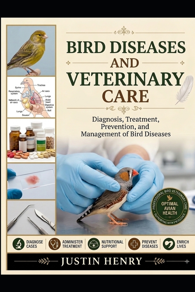 Bird Diseases and Veterinary Care: Diagnosis, Treatment, Prevention, and Management of Bird Diseases cover