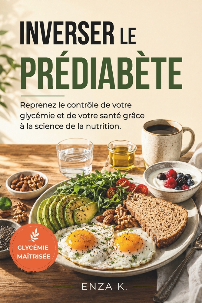 Inverser Le Prédiabète: Reprenez le contrôle de votre glycémie et de votre santé grâce à la science de la nutrition. cover