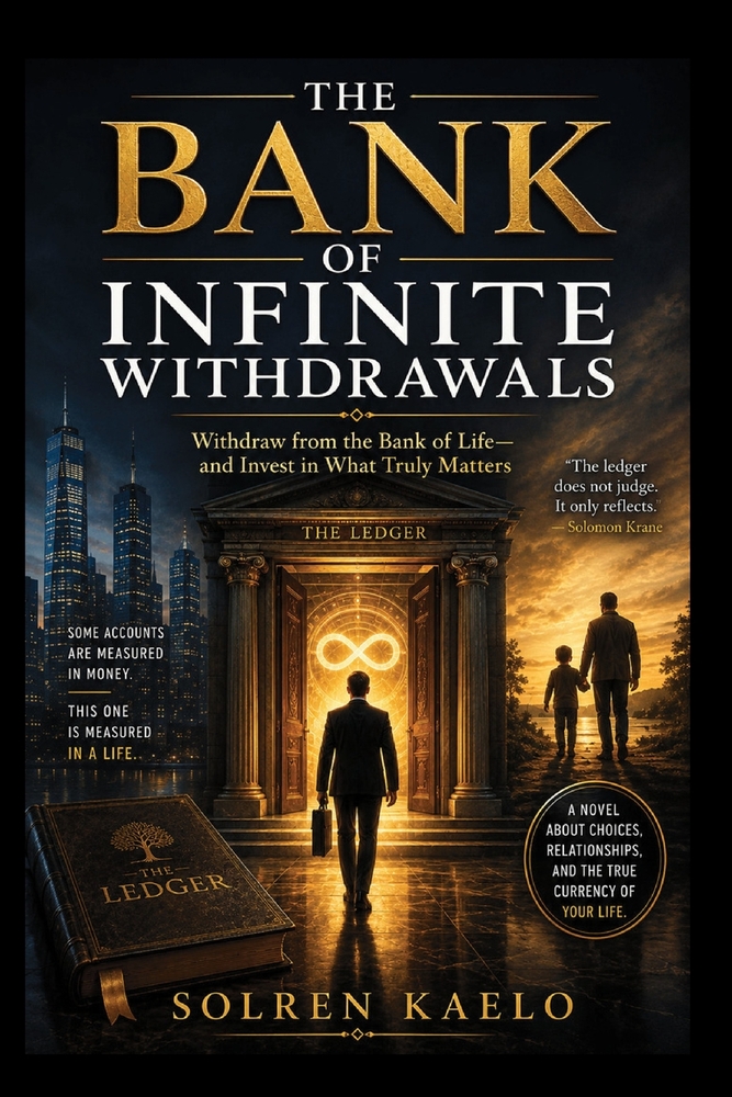 The Bank of Infinite Withdrawals: Withdraw from the Bank of Life-and Invest in What Truly Matters cover