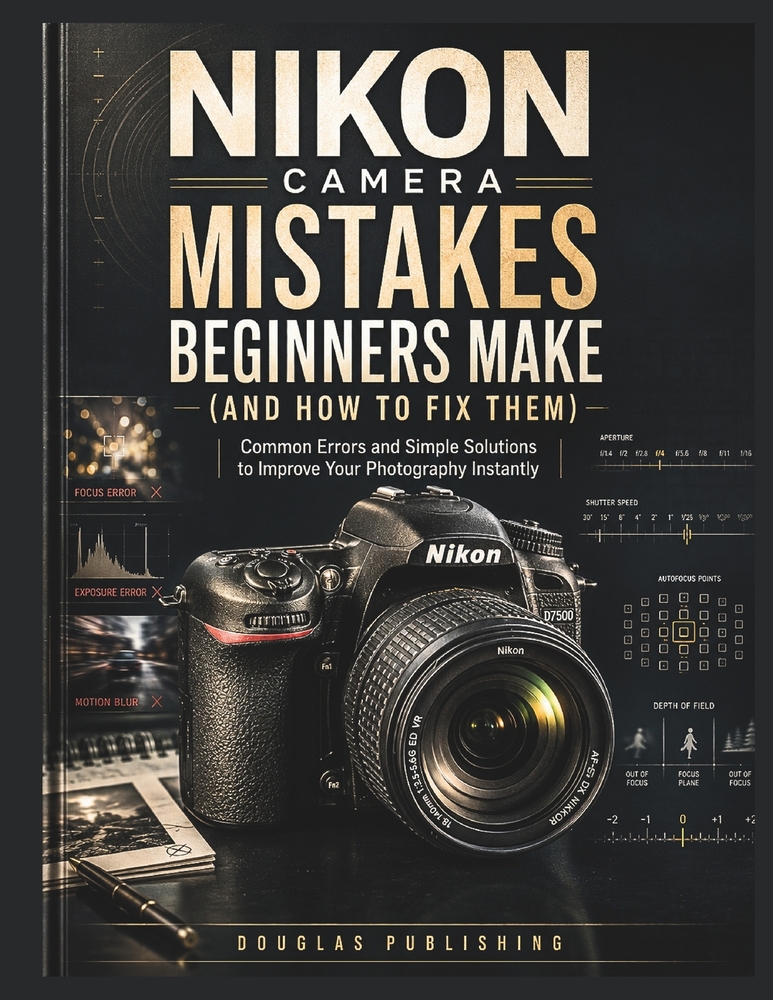 Nikon Camera Mistakes Beginners Make (And How to Fix Them): A Practical Beginner's Guide to Mastering Camera Settings, Fixing Common Mistakes, and Tak cover