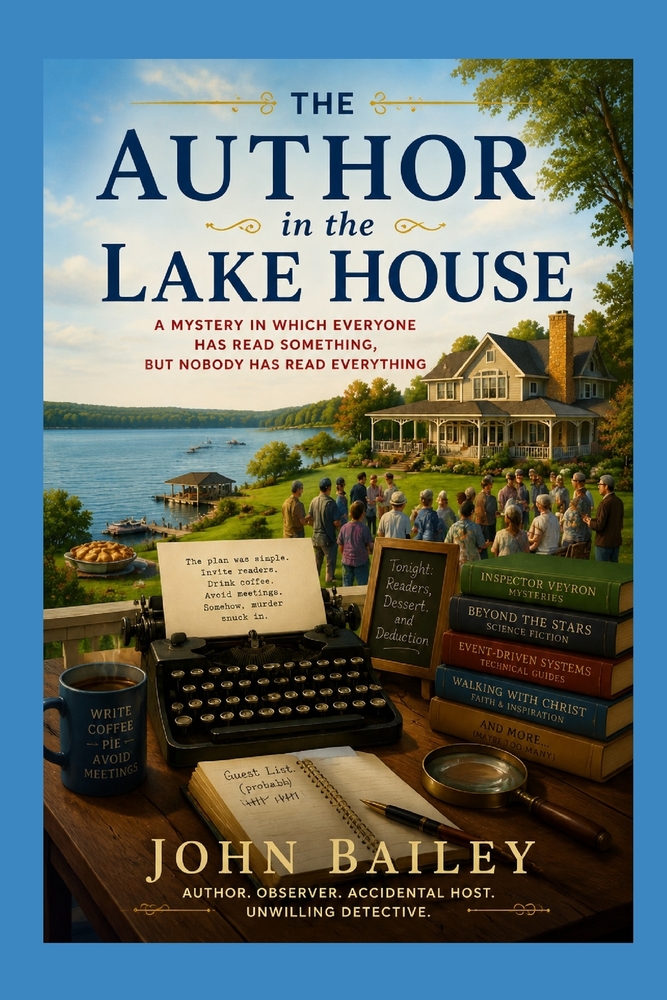 The Author in the Lake House cover
