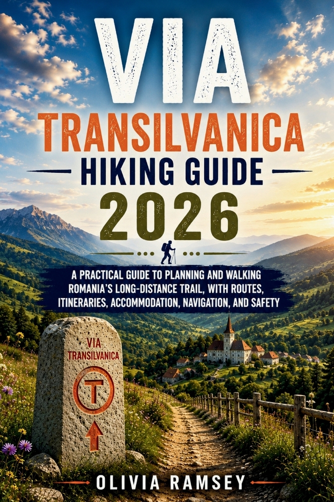 Via Transilvanica Hiking Guide 2026: A Practical Guide to Planning and Walking Romania's Long-Distance Trail, with Routes, Itineraries, Accommodation, cover