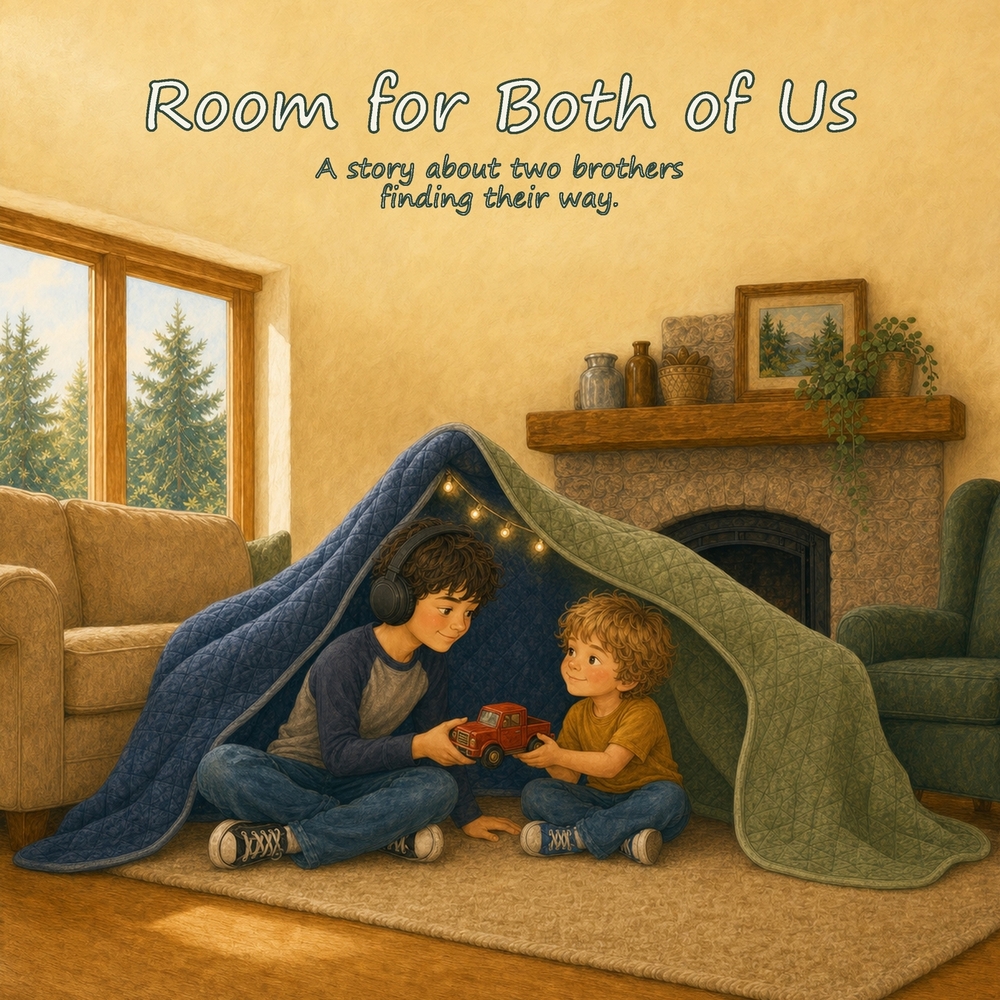 Room For Both of Us: A Story about two brothers finding their way cover