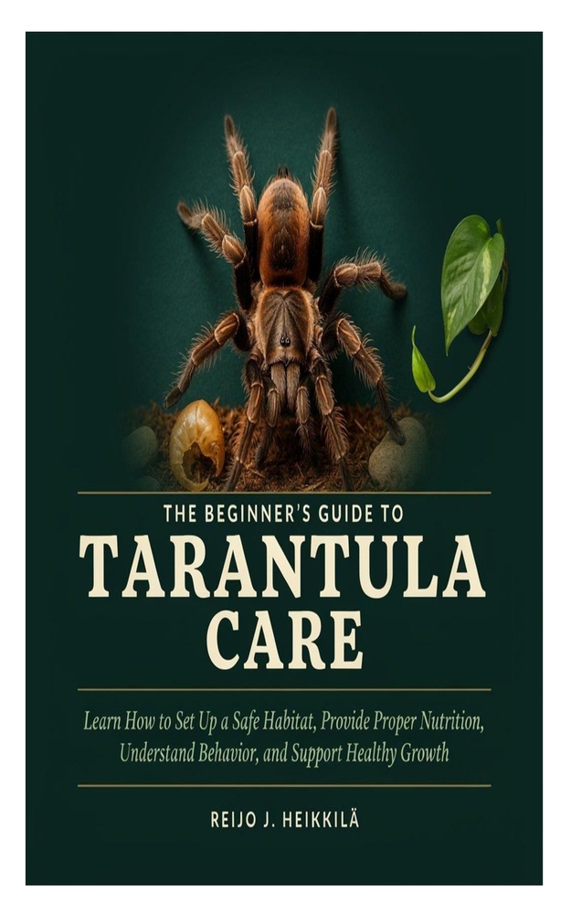 The Beginner's Guide to Tarantula Care: Learn How to Set Up a Safe Habitat, Provide Proper Nutrition, Understand Behavior, and Support Healthy Growth cover