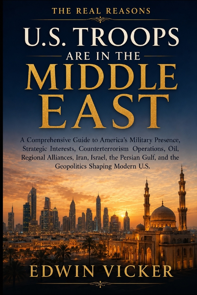 The Real Reasons U.S. Troops Are in the Middle East: A Comprehensive Guide to America's Military Presence, Strategic Interests, Counterterrorism Opera cover