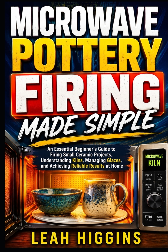 Microwave Pottery Firing Made Simple: An Essential Beginner's Guide to Firing Small Ceramic Projects, Understanding Kilns, Managing Glazes, and Achiev cover