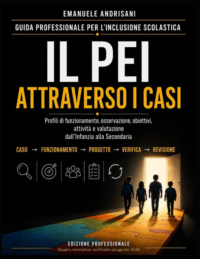 Il Pei Attraverso I Casi: Profili di funzionamento, osservazione, obiettivi, attività e valutazione dall'Infanzia alla Secondaria cover