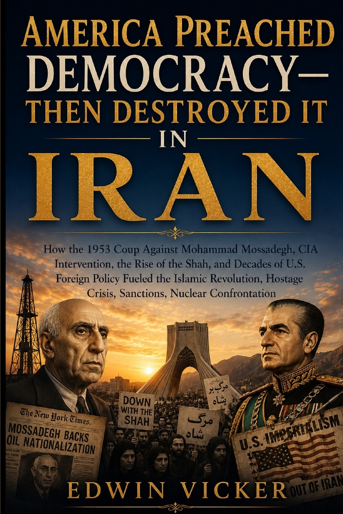 America Preached Democracy-Then Destroyed It in Iran: How the 1953 Coup Against Mohammad Mossadegh, CIA Intervention, the Rise of the Shah, and Decade cover
