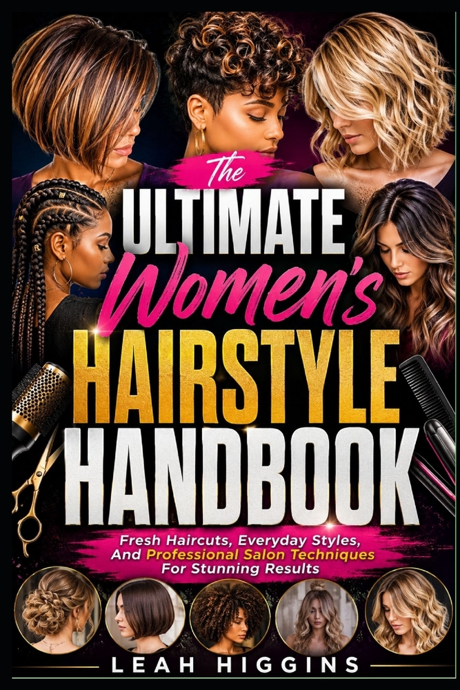The Ultimate Women's Hairstyle Handbook: Fresh Haircuts, Everyday Styles, And Professional Salon Techniques For Stunning Results cover