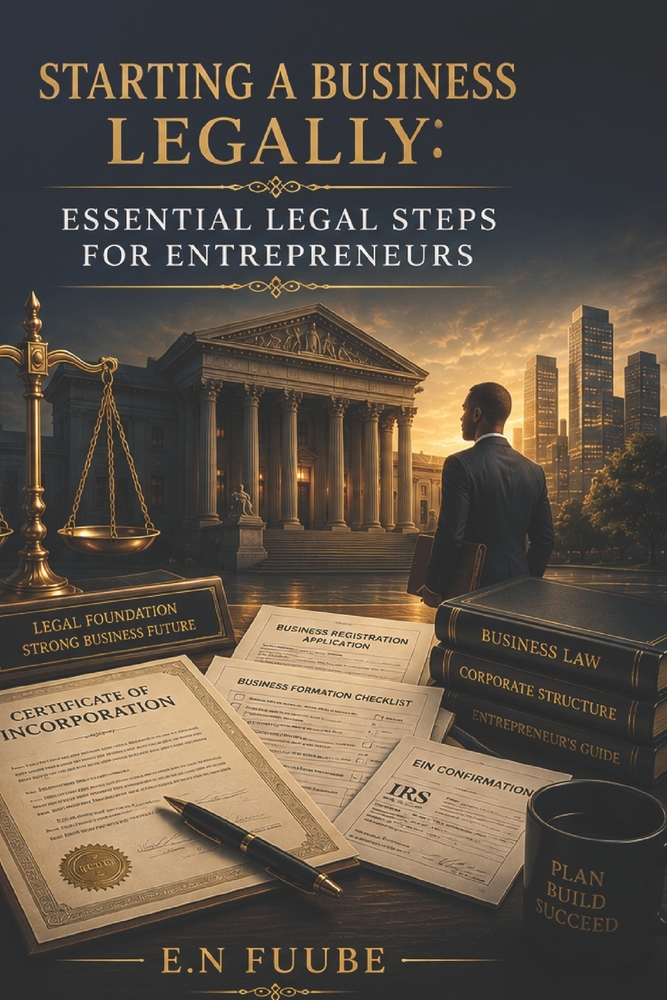 Starting a Business Legally: Essential Legal Steps for Entrepreneurs cover