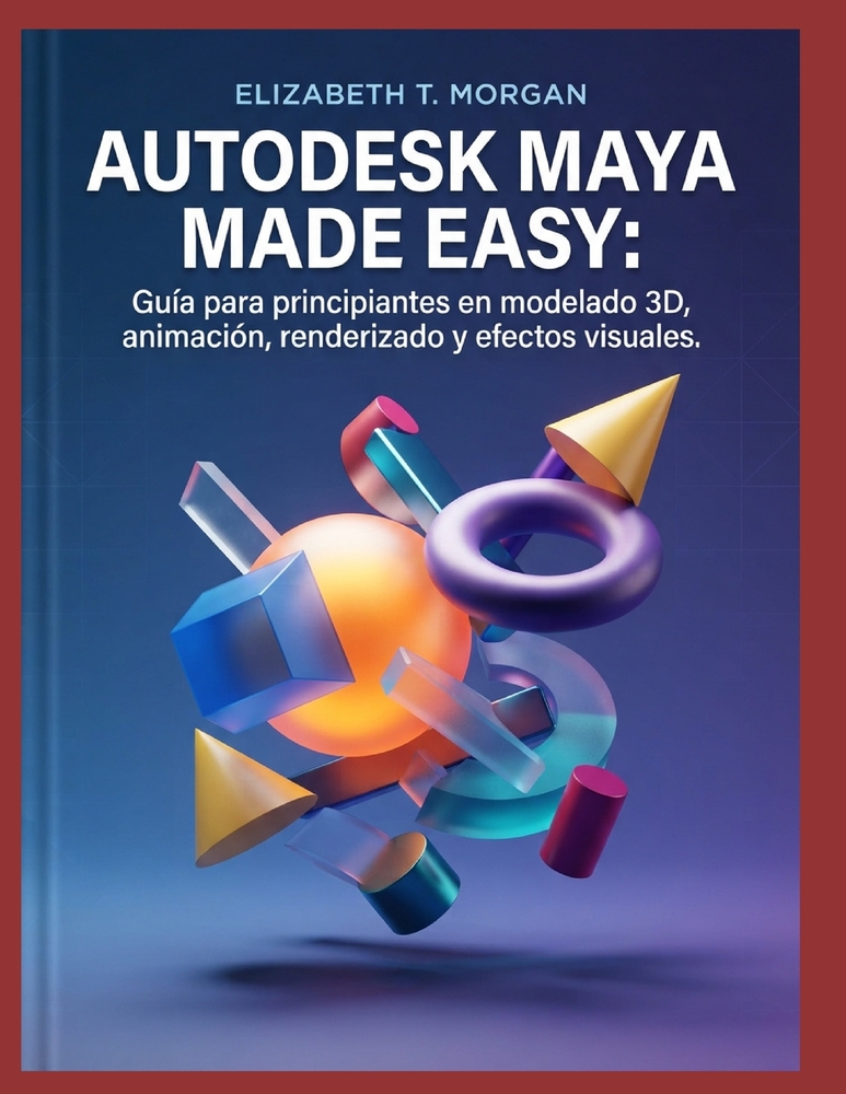Autodesk Maya Made Easy: Ein Anfängerleitfaden für 3D-Modellierung, Animation, Rendering und visuelle Effekte cover