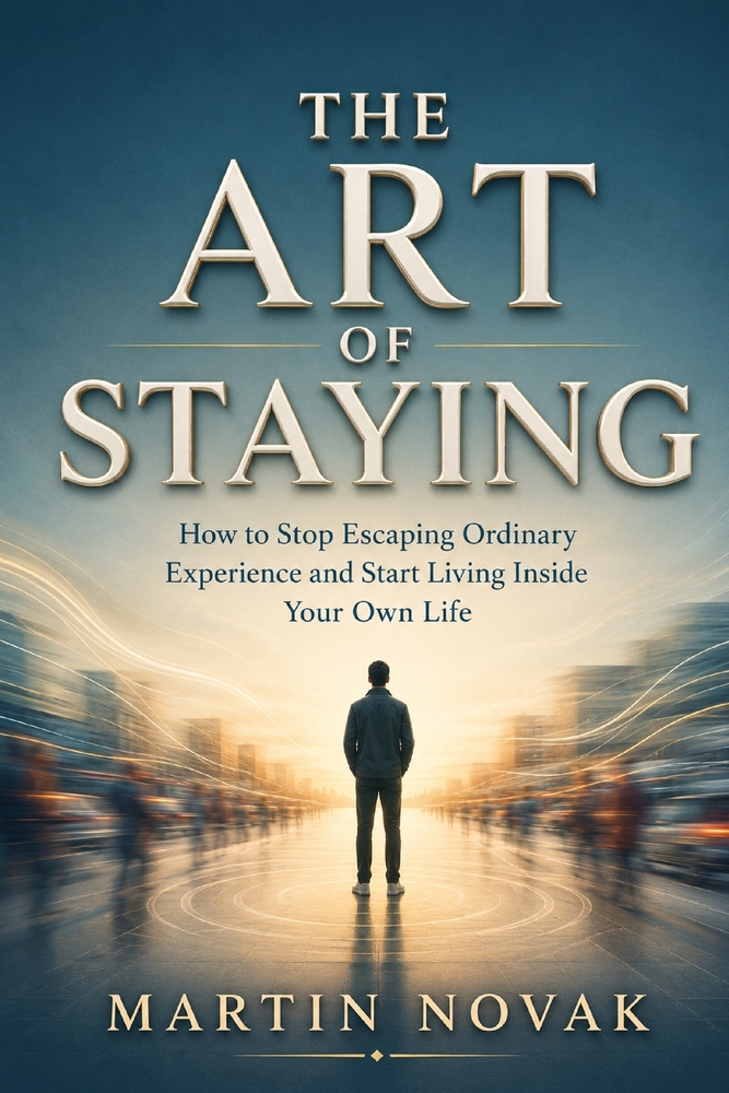 THE ART OF STAYING. How to Stop Escaping Ordinary Experience and Start Living Inside Your Own Life cover