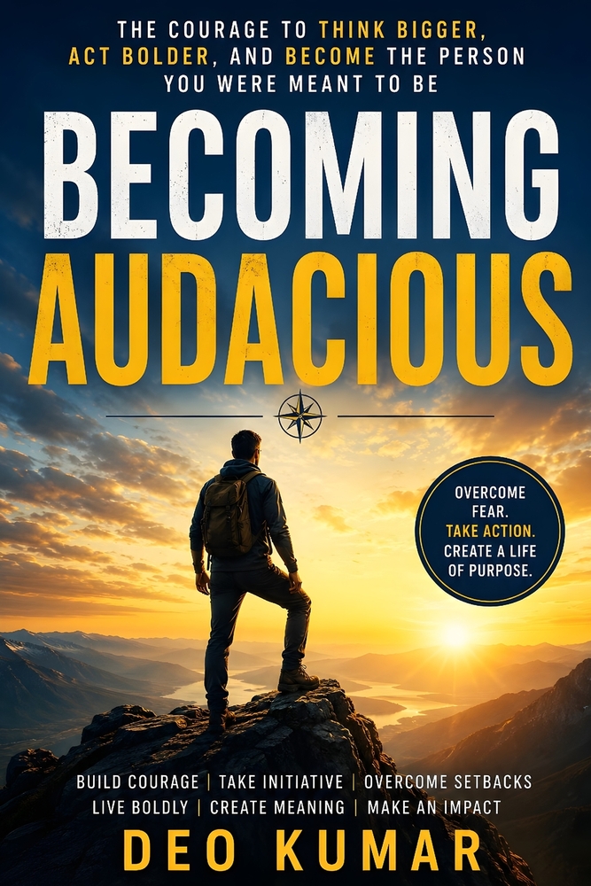 Becoming Audacious: The Courage to Think Bigger, Act Bolder, and Create the Life You Desire cover