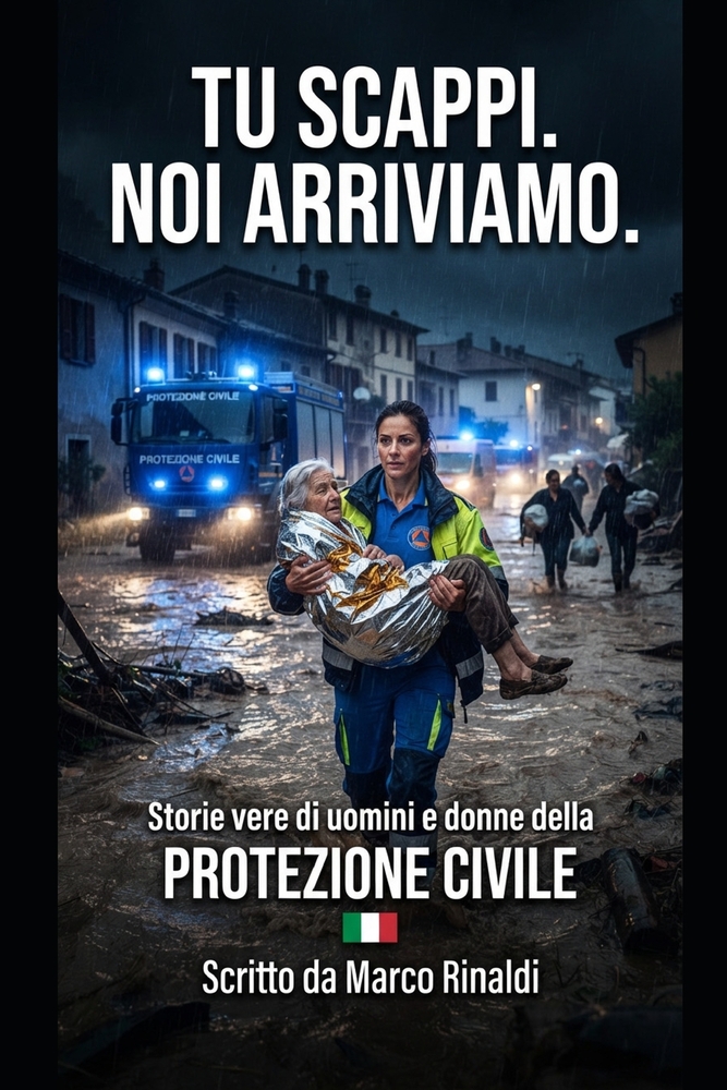 Tu Scappi. Noi Arriviamo.: Storie vere di uomini e donne della Protezione Civile cover