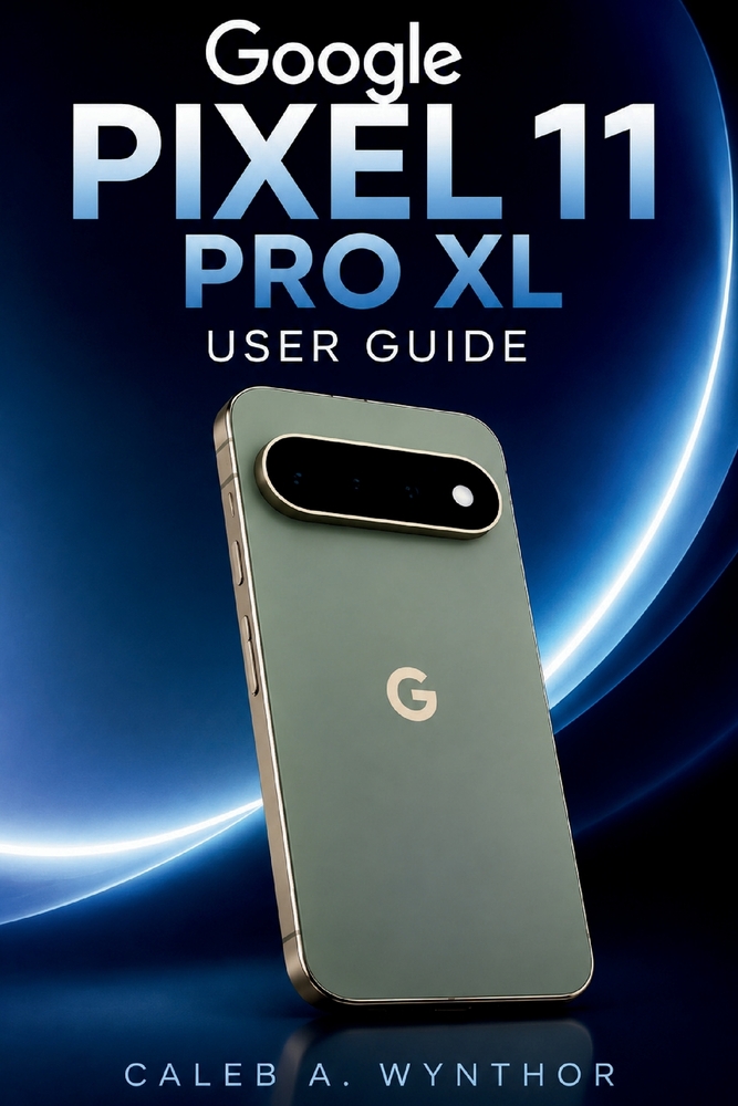 Google Pixel 11 Pro XL User Guide: A Practical Companion for Easy Setup, Smarter Daily Use, Better Photos, Reliable Connections, Battery Care, Privacy cover