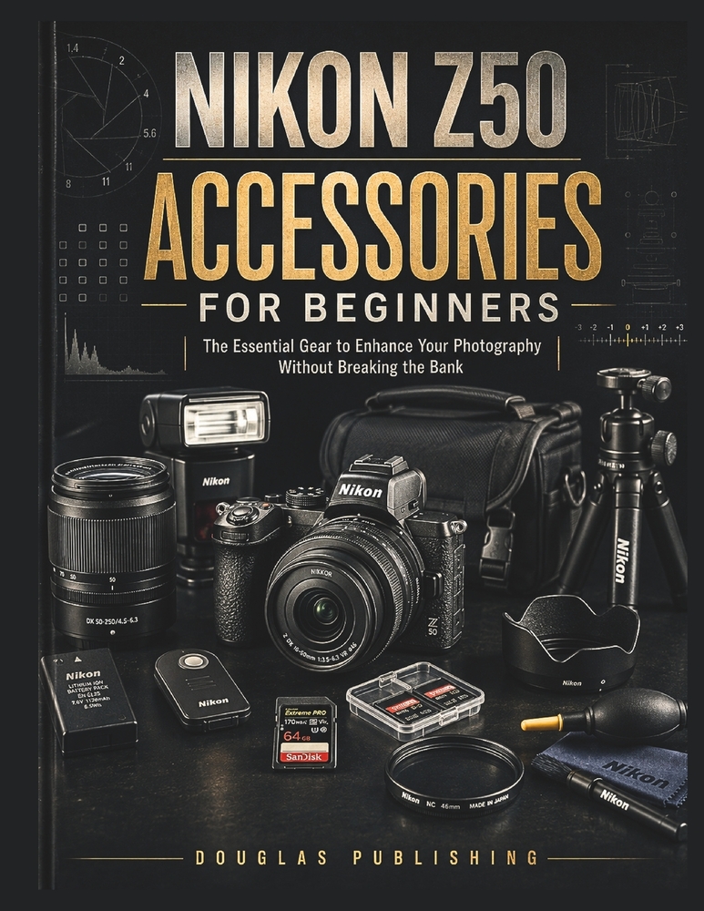 Nikon Z50 Accessories for Beginners: The Complete Beginner's Guide to Choosing, Using, Maintaining, and Upgrading Camera Accessories Without Wasting M cover