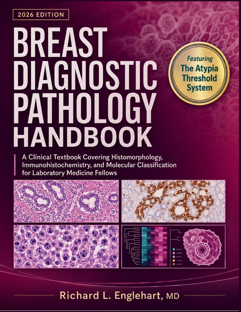 Breast Diagnostic Pathology Handbook: A Clinical Textbook Covering Histomorphology, Immunohistochemistry, and Molecular Classification for Laboratory cover
