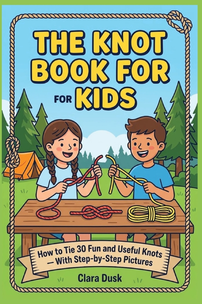 The Knot Book for Kids: How to Tie 30 Fun and Useful Knots With Step-by-Step Pictures cover