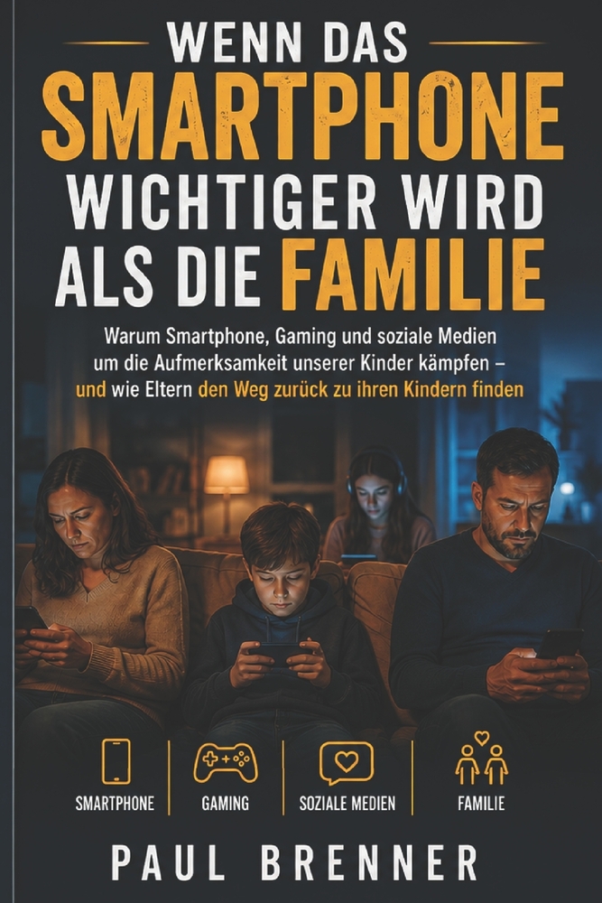 Wenn Das Smartphone Wichtiger Wird ALS Die Familie: Warum Smartphone, Gaming und soziale Medien um die Aufmerksamkeit unserer Kinder kämpfen - und wie cover
