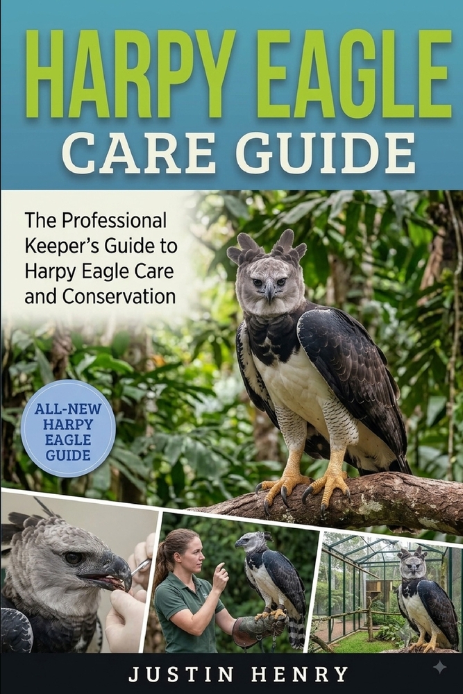 Harpy Eagle Care Guide: The Professional Keeper's Guide to Harpy Eagle Care and Conservation cover