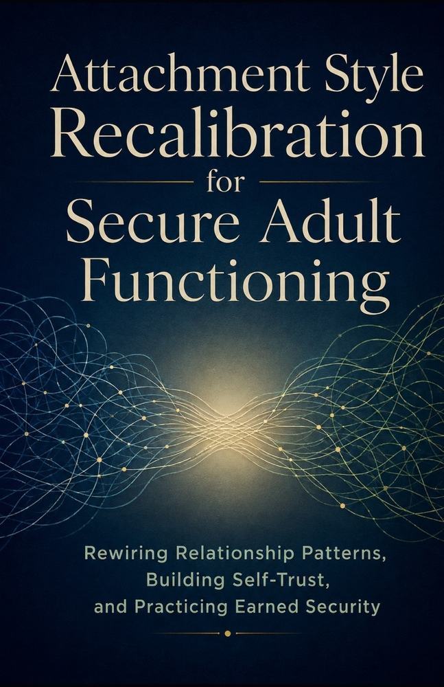 Attachment Style Recalibration for Secure Adult Functioning: Rewiring Relationship Patterns, Building Self-Trust, and Practicing Earned Security cover