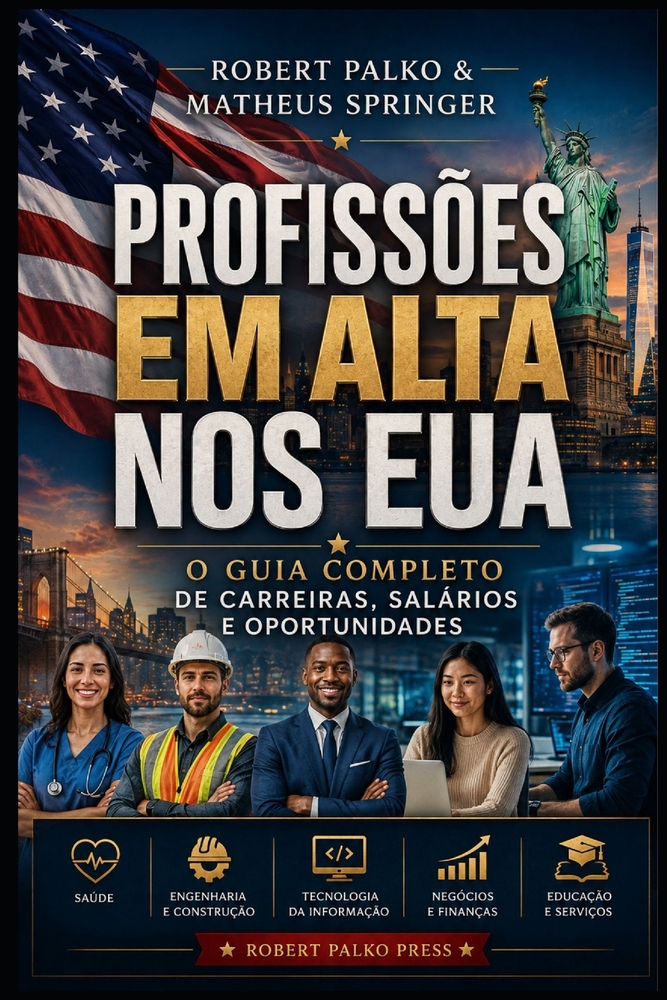 Profissões Em Alta Nos Eua: O Guia Completo de Carreiras, Salários e Oportunidades cover