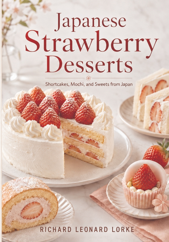 Japanese Strawberry Desserts: Shortcakes, Mochi, and Sweets from Japan cover