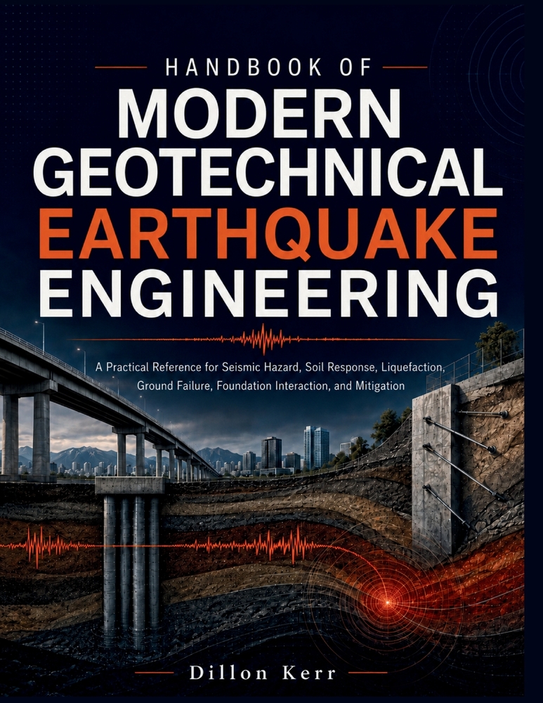 Handbook Of Modern Geotechnical Earthquake Engineering: A Practical Reference for Seismic Hazard, Soil Response, Liquefaction, Ground Failure, Foundat cover