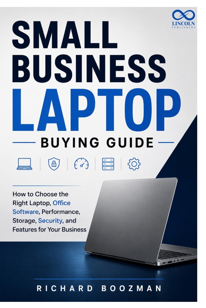 Small Business Laptop Buying Guide: How to Choose the Right Laptop, Office Software, Performance, Storage, Security, and Features for Your Business cover