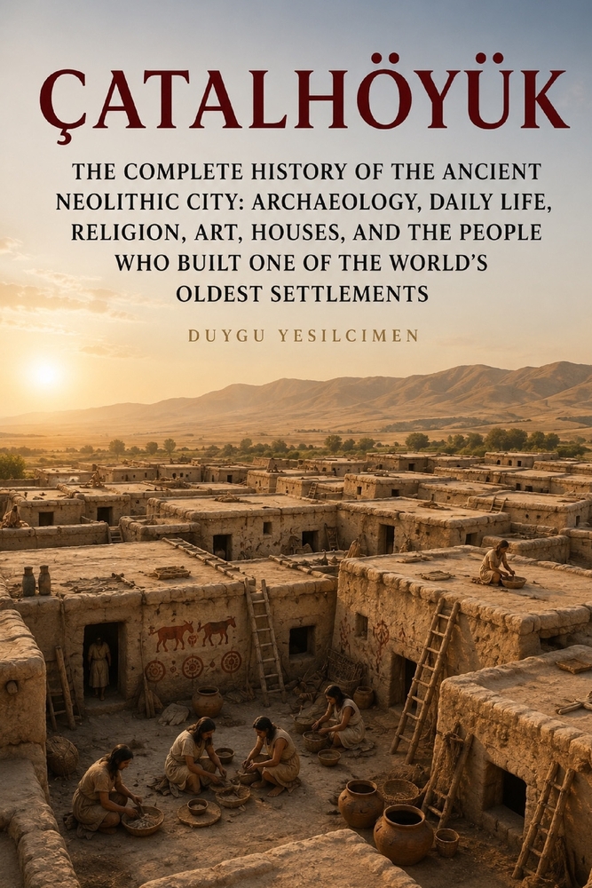 Catalhoyuk (Çatalhöyük): The Complete History of the Ancient Neolithic City: Archaeology, Daily Life, Religion, Art, Houses, and the People Who Built cover
