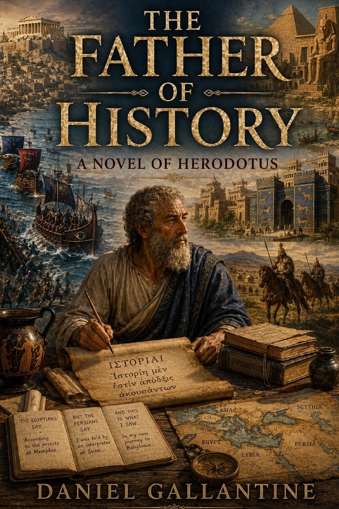 The Father of History: A Novel of Herodotus cover