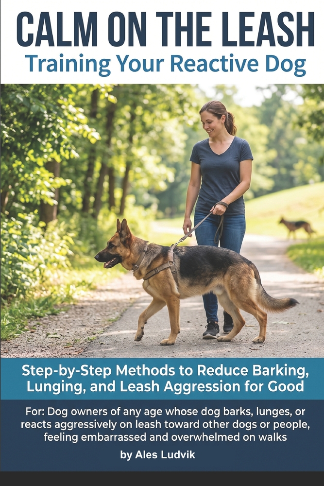 Calm on the Leash: Training Your Reactive Dog: Step-by-Step Methods to Reduce Barking, Lunging, and Leash Aggression for Good cover