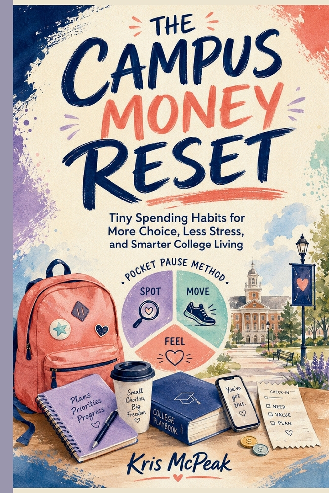 The Campus Money Reset: Tiny Spending Habits for More Choice, Less Stress, and Smarter College Living cover