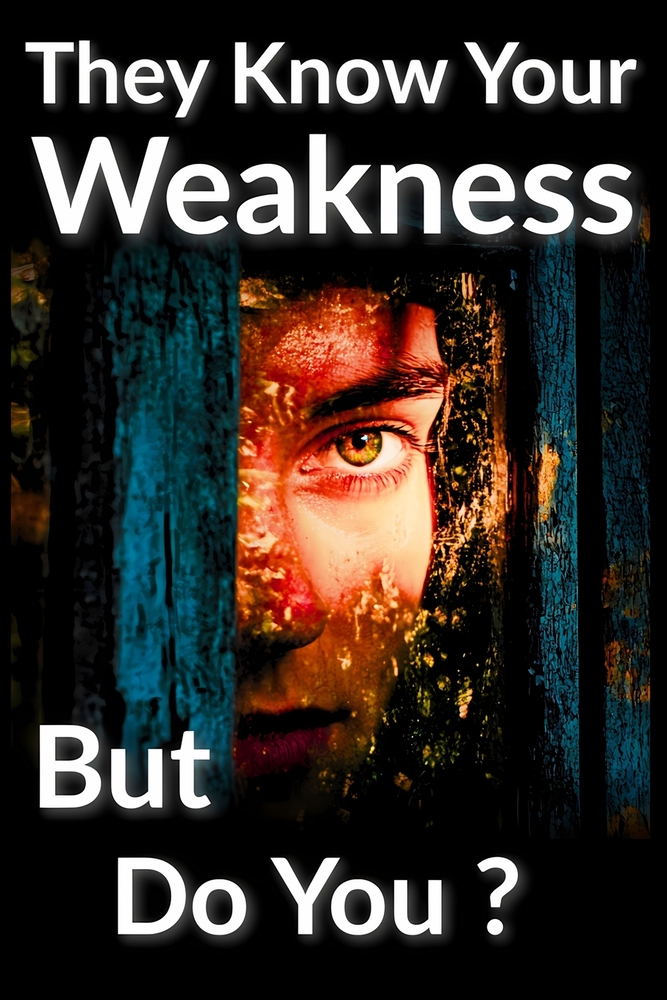They Know Your Weakness, But Do You ?: Dark Psychology, Vulnerability, and How Manipulators Use Your Weakness to Control You cover