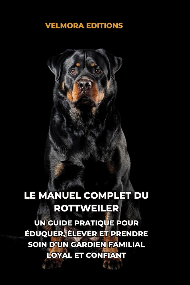 Le Manuel Complet du Rottweiler: Un Guide Pratique pour Éduquer, Élever et Prendre Soin d'un Gardien Familial Loyal et Confiant cover