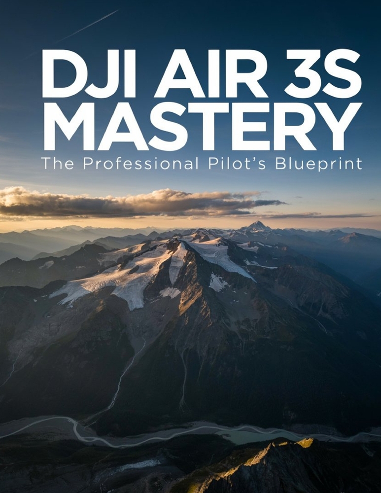 DJI Air 3S Mastery: The Professional Pilot's Blueprint: Unlock hidden features, capture cinematic footage, and master aerial cinematography from begin cover