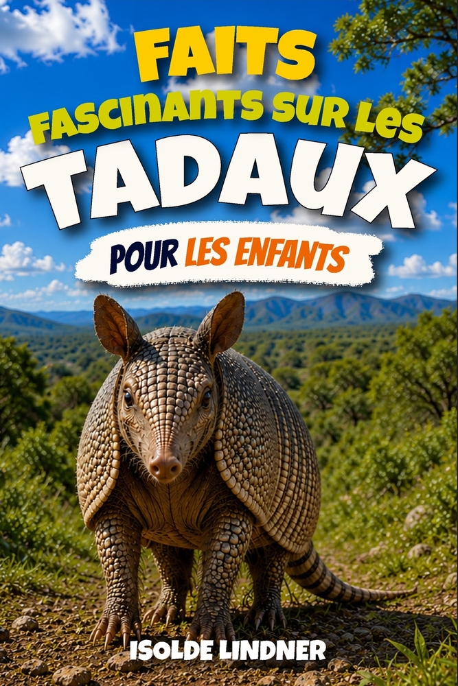Faits fascinants sur les tadaux pour les enfants intelligents: Découvrez les incroyables mammifères cuirassés de la nature et leurs incroyables compét cover