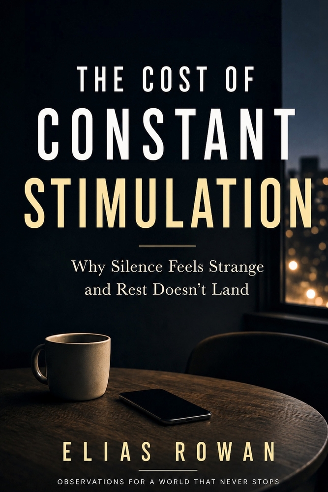 The Cost of Constant Stimulation: Why Silence Feels Strange and Rest Doesn't Land cover