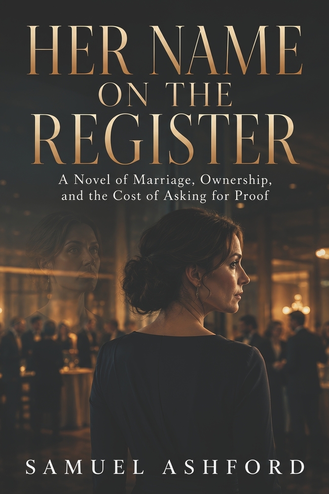 Her Name On the Register: A Novel of Marriage, Ownership, and the Cost of Asking for Proof, Book One cover