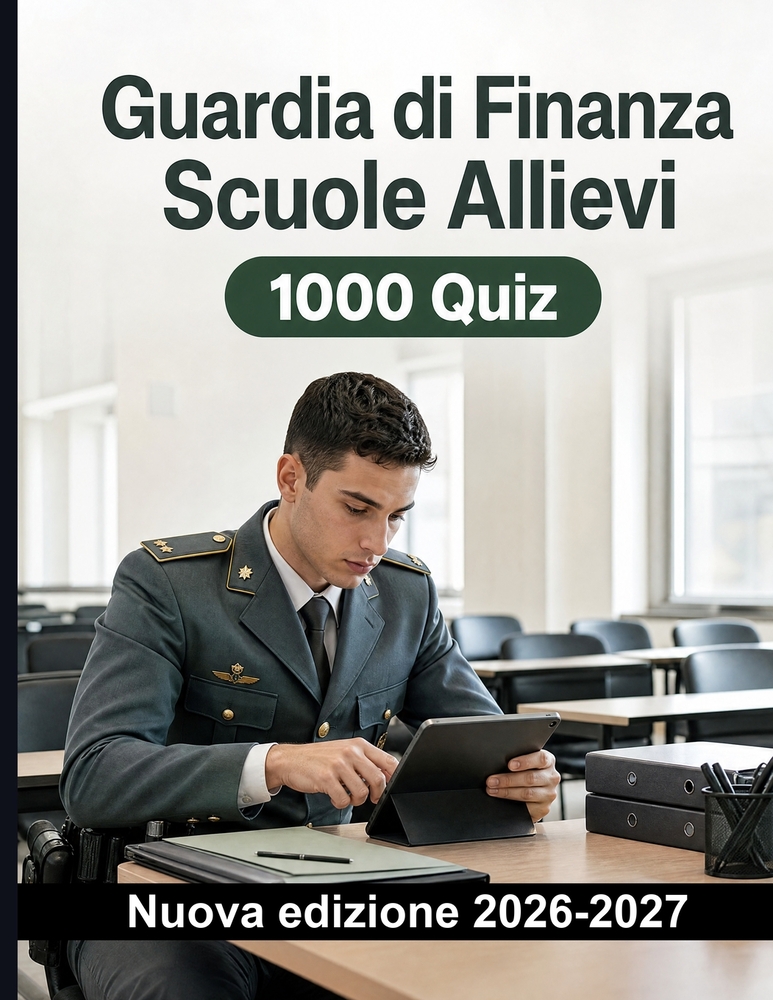 Guardia di Finanza Scuole Allievi 1000 Esercizi a scelta multipla: Preparazione concorsuale: disciplina, etica operativa, controlli, perquisizioni, ve cover