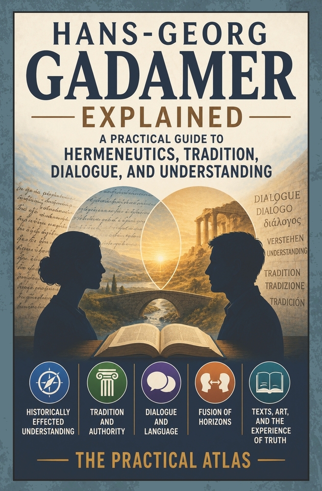 Hans-Georg Gadamer Explained: A Practical Guide to Hermeneutics, Tradition, Dialogue, and Understanding cover