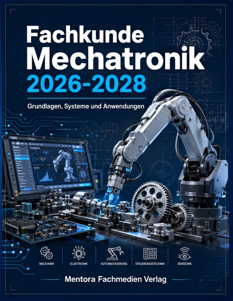 Fachkunde Mechatronik 2026-2028: Grundlagen, Systeme und Anwendungen cover