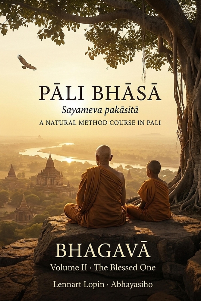 Pāli Bhāsā - A Natural Method Course in Pali: Volume III: Sāsanaṃ (The Message) - Keeping the Buddha's Words Alive Through t cover