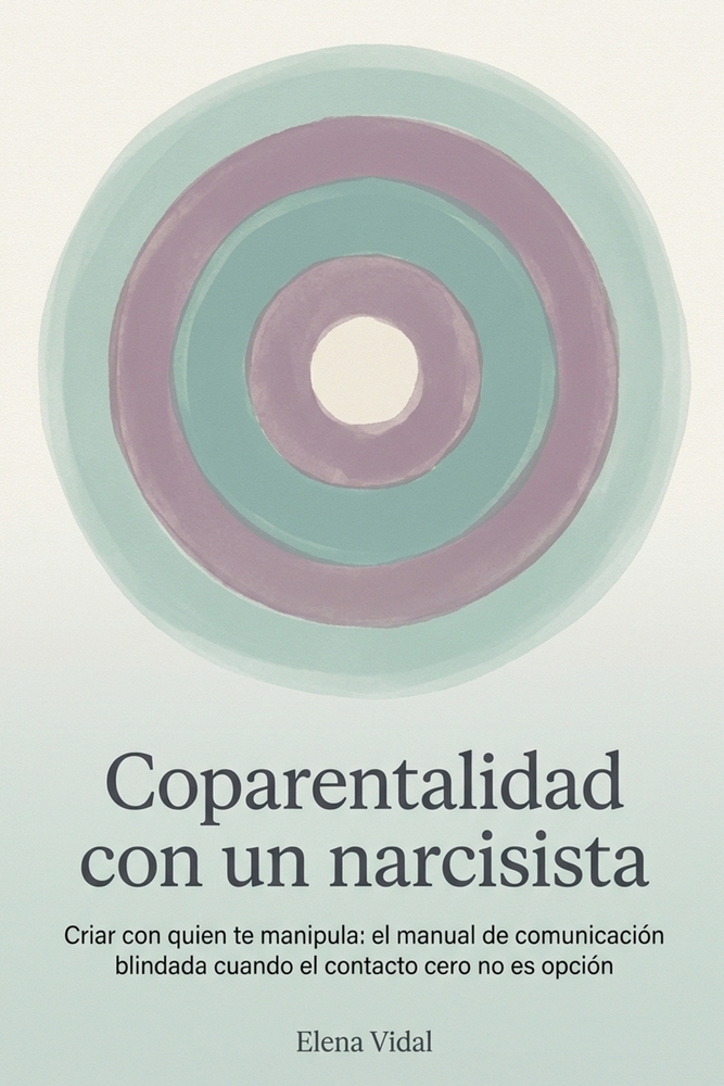 Coparentalidad con un narcisista: Criar con quien te manipula: el manual de comunicación blindada cuando el contacto cero no es opción cover