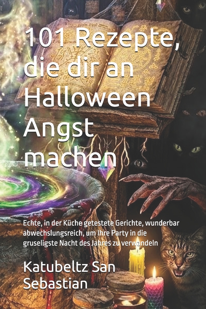 101 Rezepte, die dir an Halloween Angst machen: Echte, in der Küche getestete Gerichte, wunderbar abwechslungsreich, um Ihre Party in die gruseligste cover
